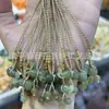 Colgante de Buda Guanyin de Jade Hetian Natural de Xinjiang, Candado Ruyi de Nube Auspiciosa de Hoja de Jade Hetian, Colgante de Jade Hetian