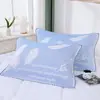 Toalhas de travesseiro de algodão puro para atacado, absorventes de suor, conjunto de dois, de alta qualidade, espessadas, 100% algodão para uso doméstico, toalhas de travesseiro tradicionais do velho Xangai