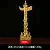 Columna de dragón china de latón, adornos para relojes Hua, adornos para pilares Hua, adornos de latón para oficina y hogar, venta al por mayor
