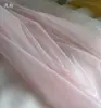 Piel de pasta de frijol suave tono de piel tono carne negro ajuste ceñido tejido de malla suave vestido de novia vestido de noche falda red de caída tela suave