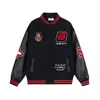 Comercio Exterior Transfronterizo Co-Branded Chaqueta de Uniforme de Béisbol para Hombre Tendencia Americana Superior Casual Retro Chaqueta de Mujer Otoño e Invierno