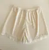 Yiwu Encaje Delgado Encaje Seda de Hielo Pantalones de Seguridad para Mujer Sueltos Talla Grande Ropa Exterior Leggings de Tres Puntos para Verano