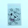 Estilo Ins Desenho Animado Fofo Saco de Embalagem Impresso em OPP Saco Autoadesivo para Argila e Saco para Argila Capaz Saco Transparente Autovedante