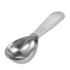 Colher medidora de grãos de café em aço inoxidável 304 ferramentas de panificação colher medidora com escala colher medidora de leite em pó chá tempero 15ml30ml