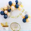 Comércio Exterior Espanhol Kit de Balões Feliz Aniversário Decoração de Festa Traje com Letras Feliz Aniversário