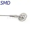 Conector de Cabo de Aço em Aço 316, Fixador Colunar Hexagonal, Esticador de Cabo, Acessórios de Ajuste para Escadas, Não Requer Ferramentas