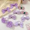 Gravata de bebê pequena, corda de cabelo, tendão de borracha infantil, laço feminino, acessório de cabeça para bebê, anel de cabelo para polegar, corda de cabelo, acessórios de cabelo