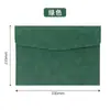 Bolsa de Documentos de Couro Pasta de Arquivo para Papel A4 Bolsa de Documentos Bolsa para Documentos de Negócios Bolsa de Armazenamento de Recibos Logo Personalizado