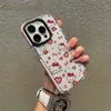 Estilo Chica Suave Corbata de Moño Hellokitty Funda para Teléfono Móvil iPhone18Pro Moderna Borde Negro Transparente Anti-Caídas Funda Suave