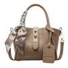 Bolso de Mano Tipo Cubo Simple Casual de Moda Nicho para Mujer 2025 Nuevo Bolso de Hombro Retro Bolso Cruzado Casual