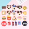 Perro Volador Dibujo Animado Comida Juego Combinación Pegamento Suave Pantuflas Decorativas Taza de Agua Accesorios Parche de Dibujos Animados Funda de Teléfono DIY Lindo