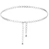 Joyería transfronteriza europea y americana, cadena corporal sexy de cadena de metal dorado, multicapa, moderna, versátil cadena de cintura, entalladora de cintura