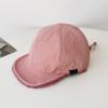 Gorra de visera de doble cara de lana de cordero otoño e invierno cálida forrada de forro polar suave parte superior suave gorra de béisbol combinable sombrero de cordón americano a prueba de frío