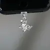 Múltiples Estilos de Tapones Antipolvo para Teléfono Móvil Adecuados para Teléfono Móvil Apple Tipo-C Colgante de Pareja Regalos Pequeños Decorativos