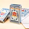 Naipes entretenimiento hogar ordinario juego de cartas accesorios juego de mesa propietario engrosado póquer fabricante otoño Peonía