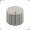 Tapa de Perilla de Plástico Rayada Antideslizante Tapa Cubierta Tapa de Perilla de Potenciómetro Tapa de Perilla de Volumen de Amplificador