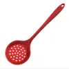 Conjunto de Três Peças de Utensílios de Cozinha de Silicone Mais Vendido da Amazon Cabo de Silicone Panela Antiaderente Doméstica Utensílios de Cozinha Espátula Colher de Escorrer