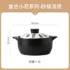 Tazón de arroz de cerámica bajo cubierta tazón plato combinación juego de vajilla tazón para fideos plato tazón individual hogar estilo网红 regalo