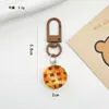 Juguete de Comida Pan Colgante Pequeño Mochila Escolar Colgante al por Mayor Regalo de Graduación Llavero Regalo Llavero Corazón