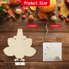 Decoraciones de Madera para Acción de Gracias y Halloween Transfronterizas Adornos de Calabaza Pintados Para Manualidades Adornos Colgantes