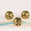 Prata Antiga 10mm Furo Grande Contas Vazadas Contas Espaçadoras Redondas Retro Acessórios DIY Liga Bola Oca Contas Soltas Acessórios para Joias