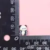 Mini animal pequeño de dibujos animados oso panda pequeño accesorios de pegamento de crema material para funda de teléfono diy pasador parche al por mayor
