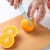 Descascador de Frutas Dobrável de Aço Inoxidável Atacado Faca de Legumes para Exterior com Cabo em Forma de Barriga de Peixe Faca Pequena para Frutas Dobrável