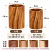 Pala de madera de acacia Sanchuang, pala de madera de mango largo para el hogar, utensilios de cocina de madera, cuchara de arroz, cuchara de madera, sartén antiadherente especial