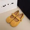 Zapatos bajos retro de estilo francés para mujer, colección de otoño 2026, mocasines de estilo hada delicado, zapatos planos Mary Jane de suela blanda