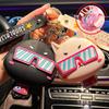 Porta-moedas de Silicone com Áudio Criativo Bolsa de Armazenamento Infantil Pingente de Chaveiro Boneca Pendurada Exquisita Máquina de Venda Presente