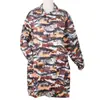 Roupas de trabalho casaco camuflado mais fertilizante para aumentar a capacidade de carga macacão feminino masculino canteiro de obras fábrica poeira doméstica à prova de