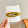 Pinza para el Cabello con Estampado de Leopardo Dulce y Fresca Estilo Coreano Pinza para Flequillo Lateral Pinza para el Cabello Exquisita de Gama Alta Venta al por Mayor