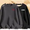 Nueva Camiseta de Manga Larga con Cuello Redondo para Primavera y Otoño 2025, Sudadera Gruesa Versátil de Moda, Camiseta Básica Unisex