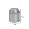 Latas de Hojalata para Té al por Mayor del Fabricante 50g Té Verde Té de Flores Té Negro Caja de Hojalata con Tapa Lata de Empaque