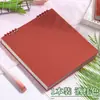 Livro Quadrado de Folhas Soltas, Caderno de Mão com Aparência Sofisticada, Caderno Quadrado em Branco com Linhas Horizontais, Caderno Simples de Folhas Soltas para Estudantes com Virada