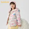 Jaqueta de Penas Infantil Balabala Outono e Inverno Roupa Meninos Meninas Casaco Bebê Combinando Pai-Filho Roupa Infantil Quente Tendência