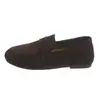 Zapatos planos retro de punta redonda 2026, colección de otoño Maillard, zapatos de cuero versátiles, mocasines simples de suela plana con tacón oculto, estilo para mujer