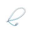 Exquisita Cadena para Colgar Teléfono Móvil de Perlas Artificiales Colgante de Pinza de Langosta DIY Más Anillo de Diamante de 12mm Llavero Muñeca Colgante de Perlas