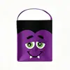Bolsa de Fieltro para Halloween Bolsa Tote para Dulces Transfronteriza Divertida Festiva Bolsa Grande para Regalo Bolsa para Dulces de Halloween