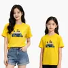 Pedido mínimo de 3 peças0089 camiseta pai e filho