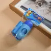 Dispensador em Forma de Pílula Pacote Combinado de Sacos para Fezes de Pet Dispensador Portátil ao Ar Livre com Cordão Atacado