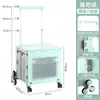 Carrito de compras de ocho ruedas personalizado por el fabricante para uso doméstico, plegable para compras y uso al aire libre, adecuado para recoger paquetes, venta al por mayor desde la fuente