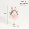 Producto Nuevo Más Vendido Transfronterizo Muñeca Ángel Colgante de Felpa Decoración de Árbol de Navidad Niña Pequeña
