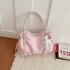 Bolso grande de nailon de alta gama para mujer, nuevo bolso de hombro de moda 2026 para ir al trabajo, bolso de mano tipo tote con sensación relajada