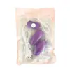 Ovos Vibratórios Duplos Recarregáveis por USB Laile Salto Reto Salto Reto Equipamentos de Masturbação Feminina Brinquedos Brinquedos Sexuais