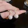 Colección Popular de Pendientes 2025 Pendientes Nuevos Pendientes de Nicho de Gama Alta Diseño Elegante Fábrica de Origen de Yiwu