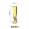 Estilo europeu grande copo de cerveja de trigo personalidade Alemão barra de cerveja ktv comercial mixer logotipo impresso