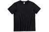 Camiseta branca de algodão puro 230g manga curta feminina ins moderna masculina e feminina igual peso não transparente gola redonda cor sólida camiseta básica atacado