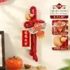 Decoración para Casa Nueva con Colgante de Nudo de Mil Caracteres, Nuevo Modelo 2026, Nudo de Mil Caracteres para Mudanza, Decoración de Nudo Chino para Ambiente de Sala de Estar