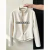 Esencial de Invierno para Uniformes Escolares: Top Térmico de Cuello Alto Ajustado con Forro de Polar, Ropa de Abrigo Engrosada para Mujer, Temporada Otoño/Invierno